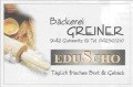 Bäckerei 
Manfred Greiner