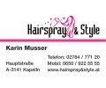 Hairspray and Style KG