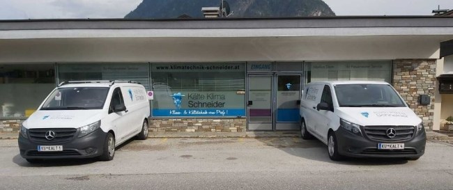 Präsentationsansicht der Firma Kälte Klima Schneider e.U.