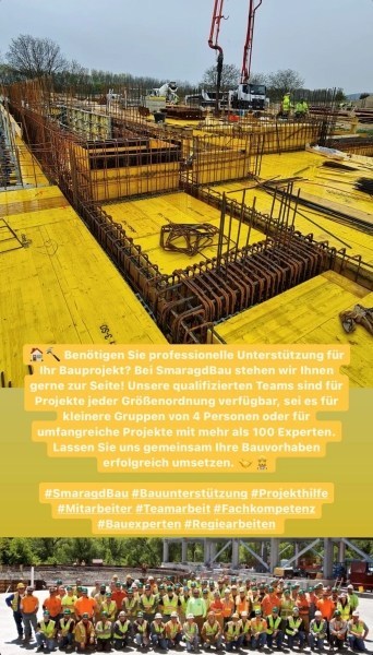 Präsentationsansicht der Firma Smaragd Bau und Vermittlungs GmbH