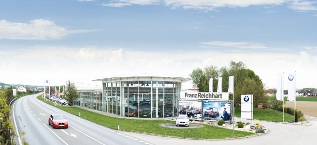 Präsentationsansicht der Firma Autohaus Reichhart GmbH